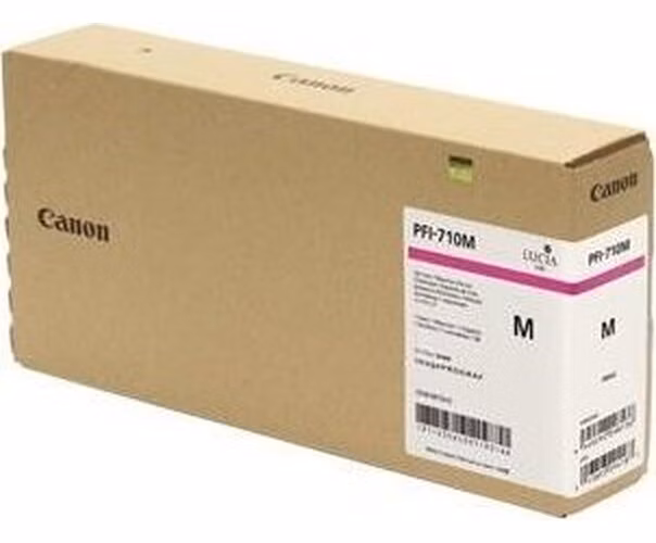 Canon originální ink PFI710M, Magenta, 700ml, 2356C001, Canon imagePROGRAF TX-2000, TX-3000, TX-3000 MFP T36