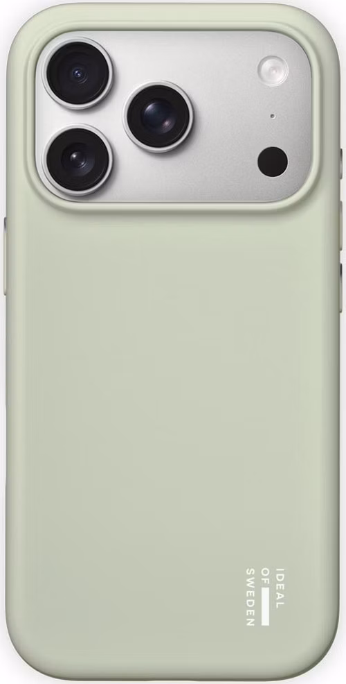 iDeal Silicone Case MagSafe iPhone 17 Pro Sage Green