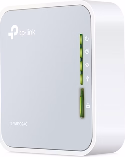 TP-Link TL-WR902AC přenosný WiFi5 router v4.0 (P/N:1753502327) (AC750, 2,4GHz/5GHz, 1x100Mb/s LAN/WAN, 4G LTE, 1xUSB2.0)