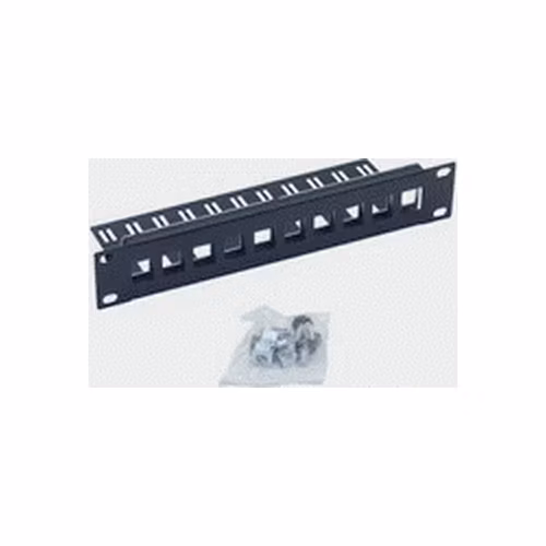 Triton 10' modulární patch panel 1U pro max. 10ks keystone,otvor 14,8x17,5mm