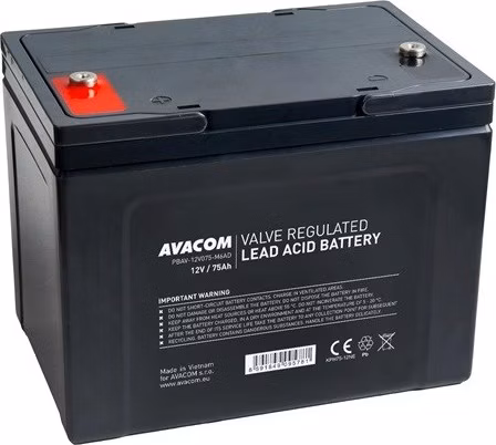 AVACOM baterie 12V 75Ah M6 DeepCycle (PBAV-12V075-M6AD)