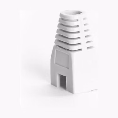 Ochrana pre konektor RJ45, odolná proti zaseknutiu - biela, 100ks