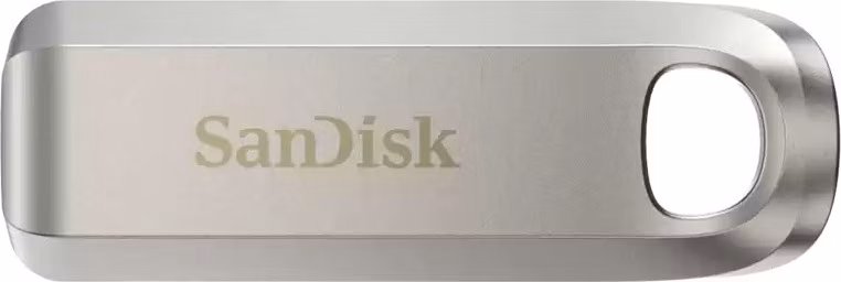 SanDisk Flash Disk 128GB Ultra Luxe USB-C 3.2 stříbrná