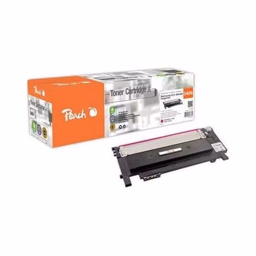 PEACH kompatibilní toner Samsung CLT-M406S/ELS, SU252A, purpurová, 1000 str.
