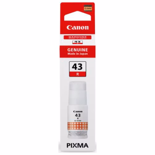 Canon Cartridge GI-43 R červená pro PIXMA G540, G640 (3700 str.)
