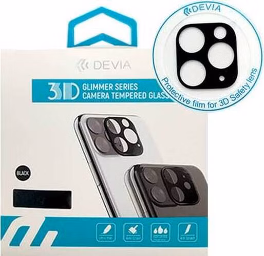 Devia ochranné sklo Glitter soft 3D pre iPhone 11 Pro/11 Pro Max