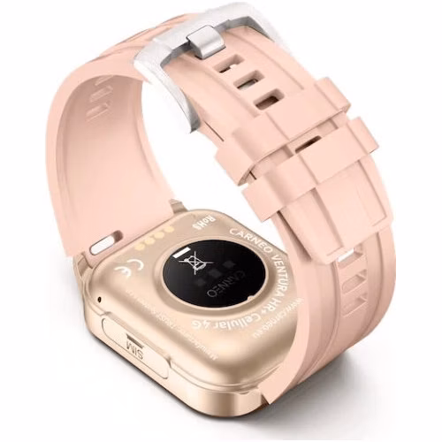 CARNEO Ventura HR+ Cellular 4G/Gold/Sport Band/Pink