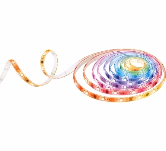 Smart Light Strip, Multicolor SPEC: 2.4 GHz Wi-Fi, 802.11b/g/n, one 16.4 ft/5m RGBW+IC LED light strip, 1000lm, 2500K~65