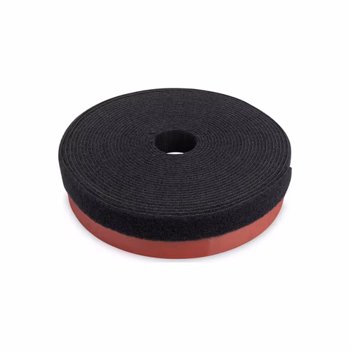 DIGITUS Professional Hook and loop cable management system, mushroom fastener 2.5m, hook and loop tape 5m