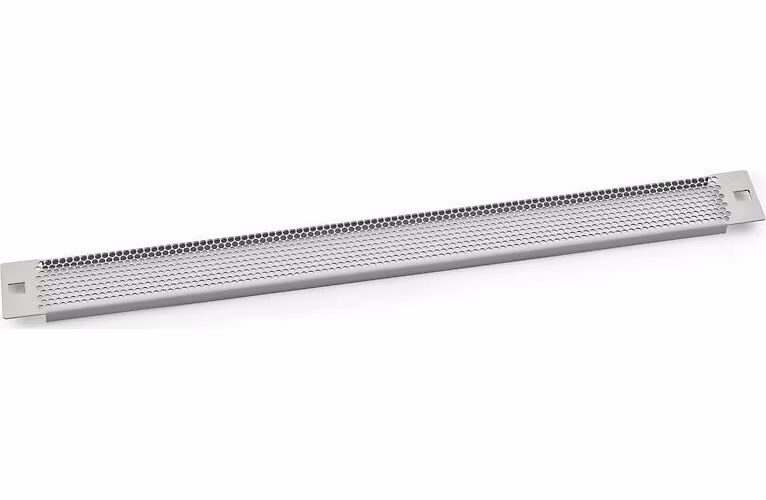 19' záslepka 1U plastový zámok, sito 75%-4mm