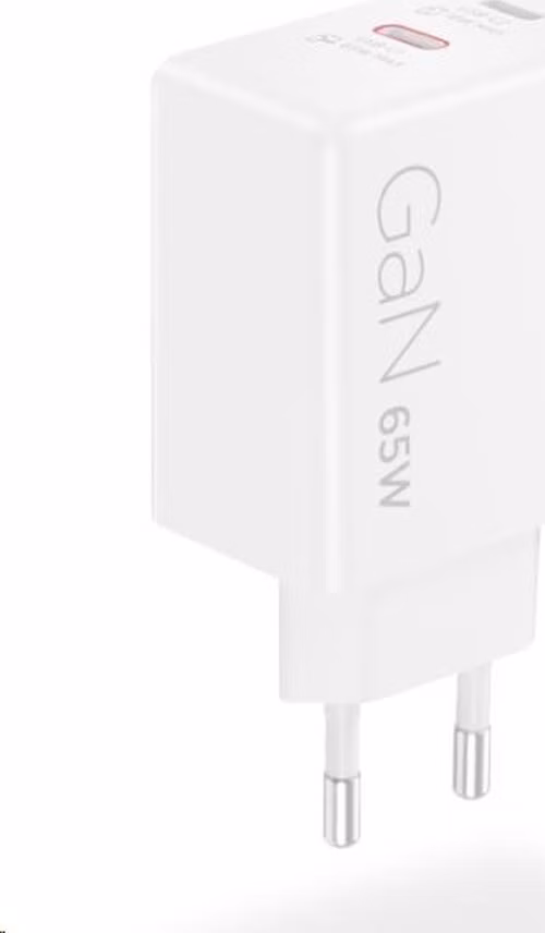 Lenovo Dual USB-C 65W GaN Charger White