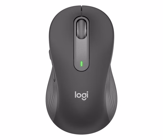 Logitech myš Signature M650 Large/optická/bezdrátová/400-2000dpi/5 tlačítek/logitech bolt/bluetooth/grafitová