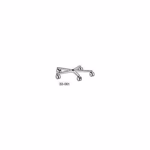 ERGOTRON FP Mobile Workstand Casters, kolečková hvězdice