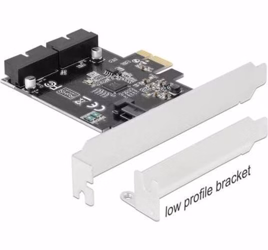 Delock Karta PCI Express na 2 x interní pinové konektory USB 3.0