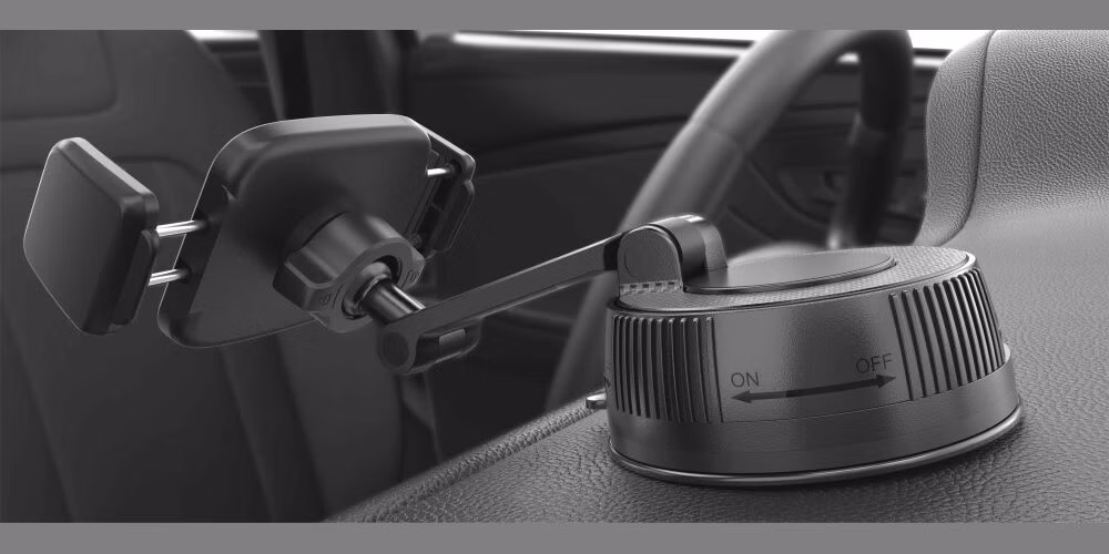 Swissten Držák do auta s čelisťovým přichycením S-Grip E1