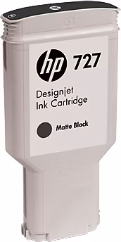 HP cartridge C1Q12A (727) černá matná pro DesignJet - 300ml