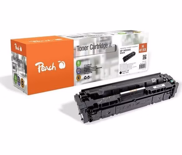 PEACH kompatibilní toner HP W2030X, No 415X, black, 7500 výnos