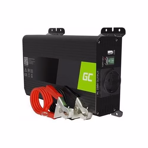 Green Cell Power Inverter PRO 12V to 230V 300W/600W Pure sine wave