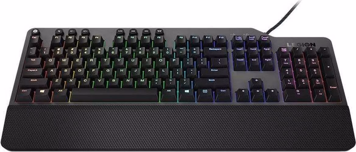 Lenovo Legion K500 RGB/Drôtová USB/SKSK-Layout/Čierna