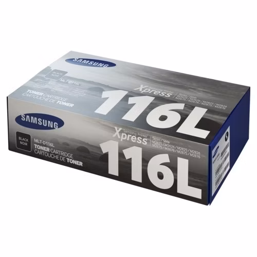 HP - Samsung MLT-D116L High Yield Black Toner Cartridge (3,000 pages)