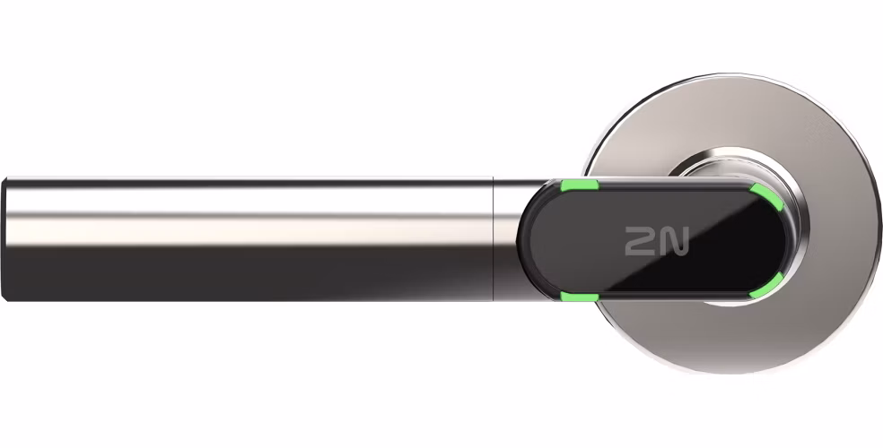 2N Fortis Handle - Elektronická klika, tvar L, levá, Skandinávská