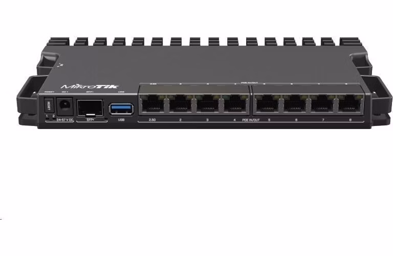 BAZAR - MikroTik RouterBOARD RB5009UPr+S+IN - Poškozený obal (Komplet)