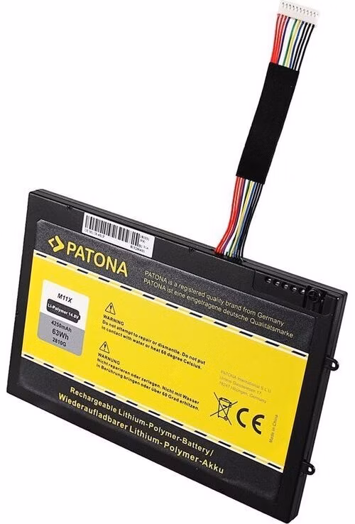 PATONA baterie pro ntb DELL M11x 4250mAh Li-pol 14,8V PT6V8