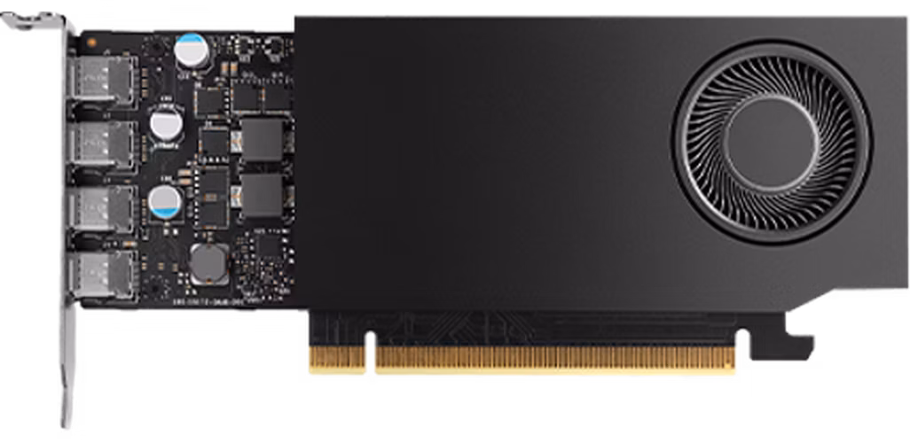 HP NVIDIA RTX A1000 8 GB with Mini Bracket 4mDP Graphics