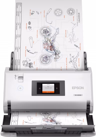 EPSON skener WorkForce DS-32000 - A3/90 Str./min/600x600dpi/DADF/USB3.0