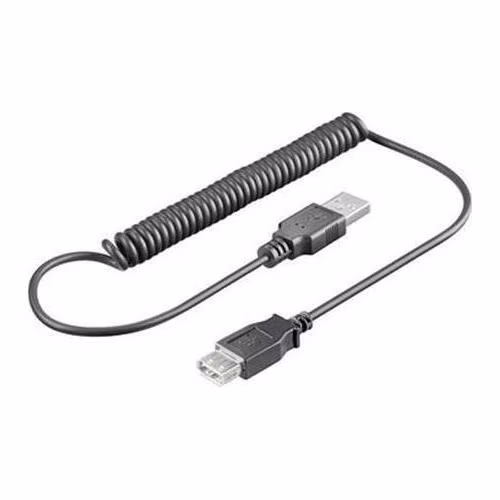 PremiumCord USB 2.0 kabel prodlužovací kroucený, A-A, 50cm až 150cm