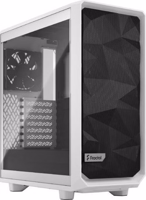 Fractal Design Meshify 2 Compact White TG Clear Tint/Midi Tower/Transpar./Biela
