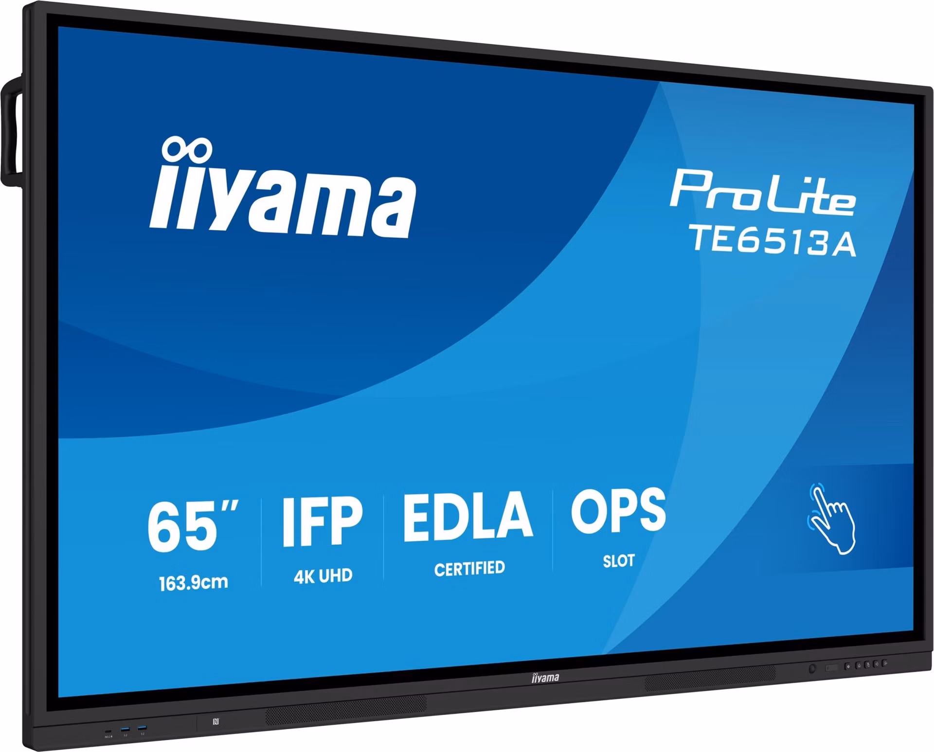 65" iiyama TE6513A-B2AG: IPS, 4K, 40P, EDLÁ