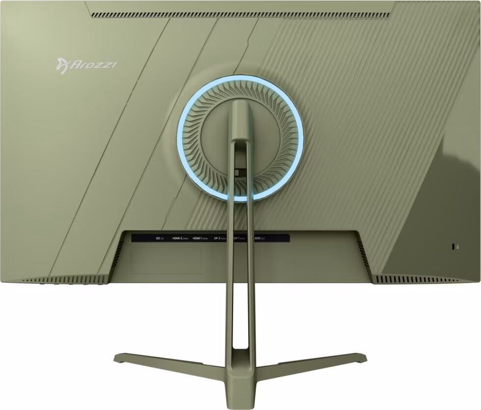 AROZZI NOVA herní monitor 24,5" 25T1K400 Forest Green/ LED/ IPS/ 1920x1080/ 400Hz/ 1000:1/ 1ms/ 2xHDMI/ 2xDP/ zelený