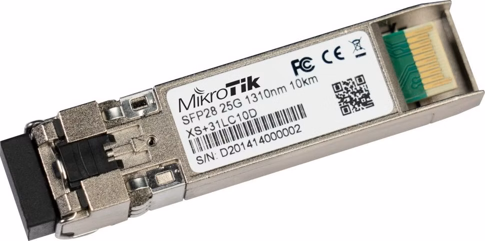 MikroTik SFP/SFP+/SFP28 modul 1/10/25G Single Mode 10km 1310nm