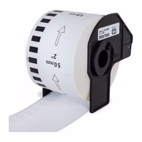 PRINTLINE kompatibilní etikety s Brother DK-22223, papírová role 50 x 30,48m