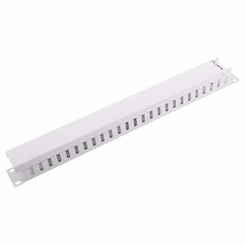 19" PANEL PRE SPRÁVU KÁBLOV TYP A 1U ŠEDÝ LANBERG