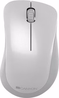 Canyon MW-11, Wireless optická myš Pixart 3065, USB, 1200 dpi, 3 tlač, perleťovo biela