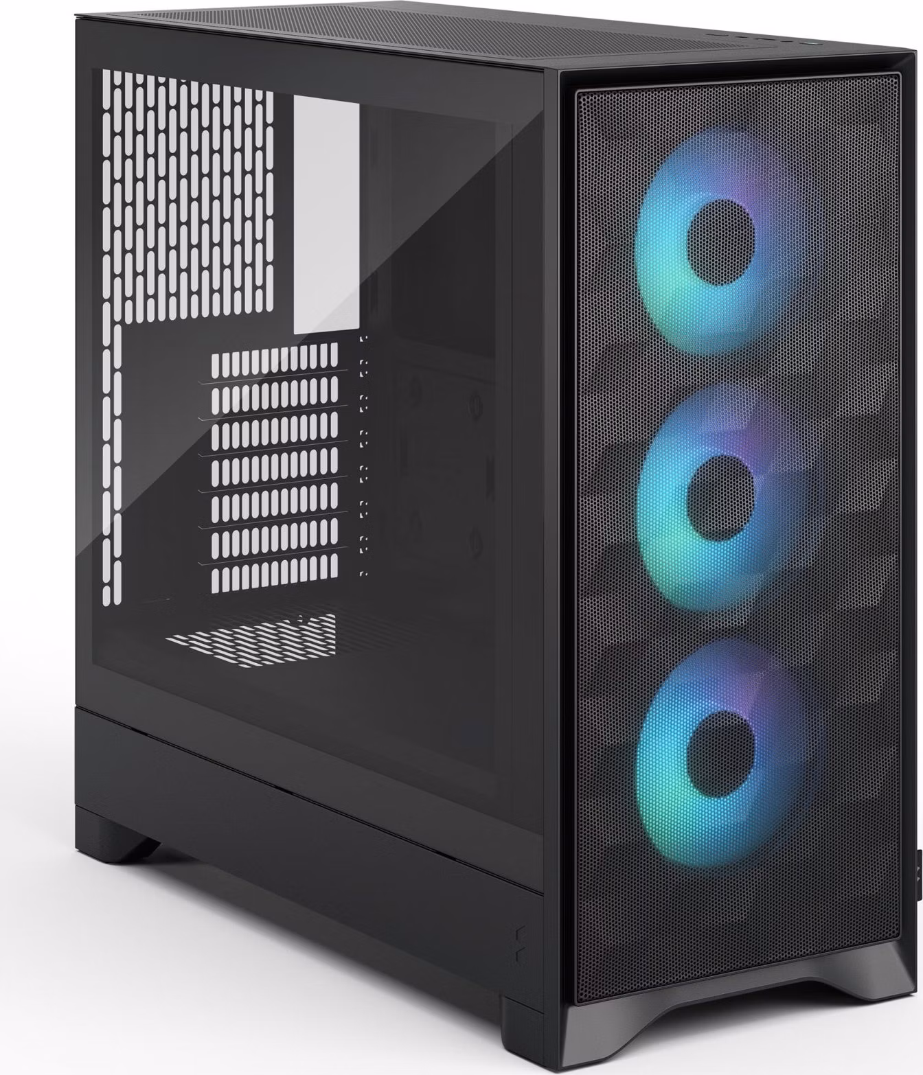Fractal Pop 2 Air/Midi Tower/Transpar./Čierna