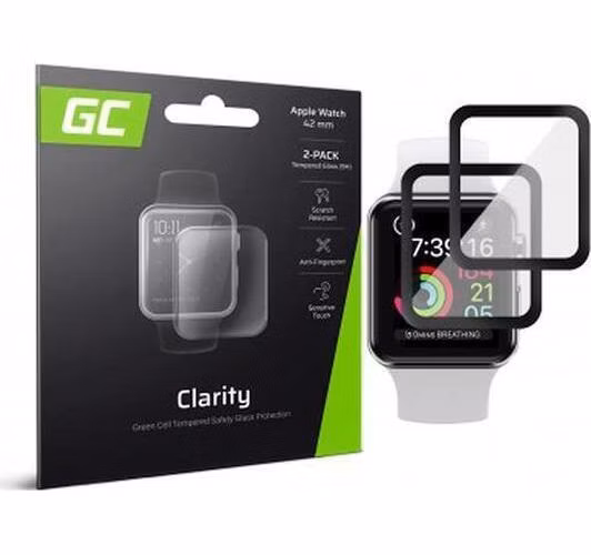 Green Cell 2x Clarity Screen Protector for Apple Watch 42mm