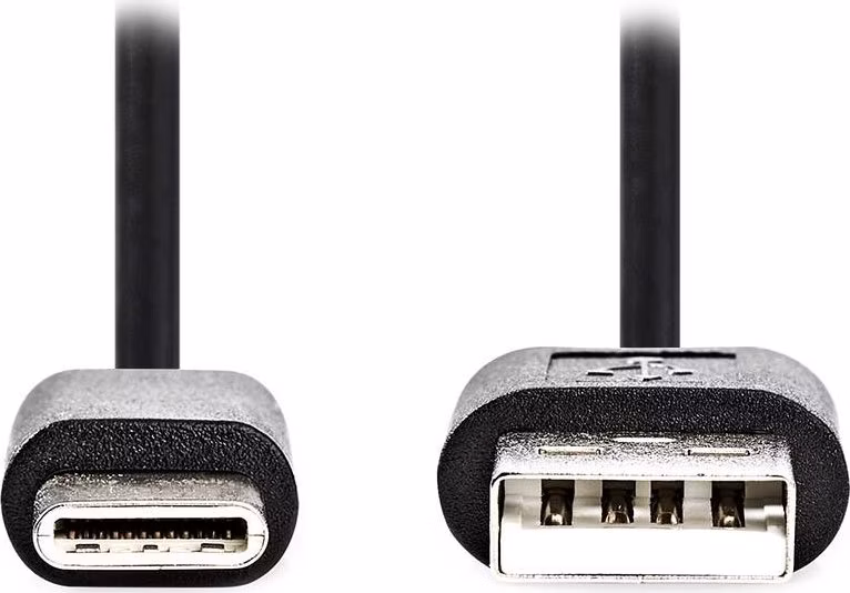 Nedis CCGL60600BK30 - USB 2.0 kabel | USB-A Zástrčka - USB-C Zástrčka | 3 m | Černá