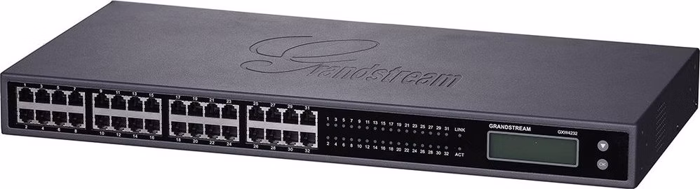 Grandstream GXW-4232FXS / VoIP analogová FXS brána/ 32 x FXS + 1x 50-pin telco/1 x LAN /