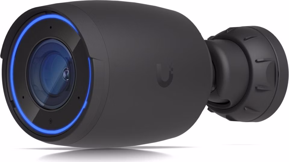 ROZBALENÉ - Ubiquiti AI Professional - kamera, 8Mpx rozlišení, 30 fps, IR LED, 3x zoom, obousměrné audio, IP65, PoE, černá