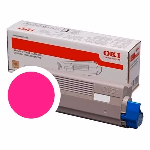 OKI originální toner 46861306, magenta, 10000str., OKI C824, 834, 844