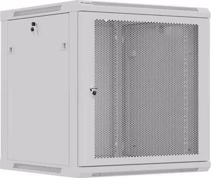 LANBERG NÁSTĚNNÁ INSTALAČNÍ SKŘÍŇ 19" 12U 600X600 ŠEDÉ PERFOROVANÉ DVEŘE (PLOCHÉ BALENÍ)