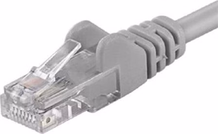 PremiumCord Patch kabel UTP RJ45-RJ45 CAT6 5m šedá
