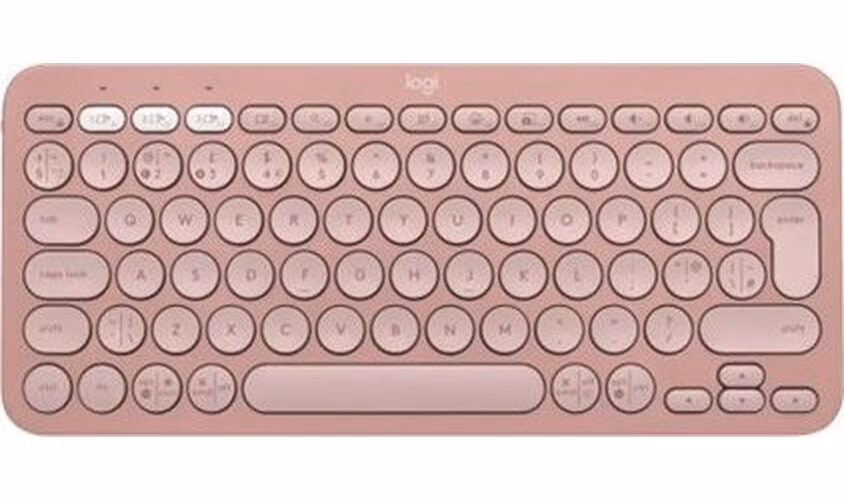 Logitech® K380s Pebble Keys 2 - TONAL ROSE- SK/CZ - BT