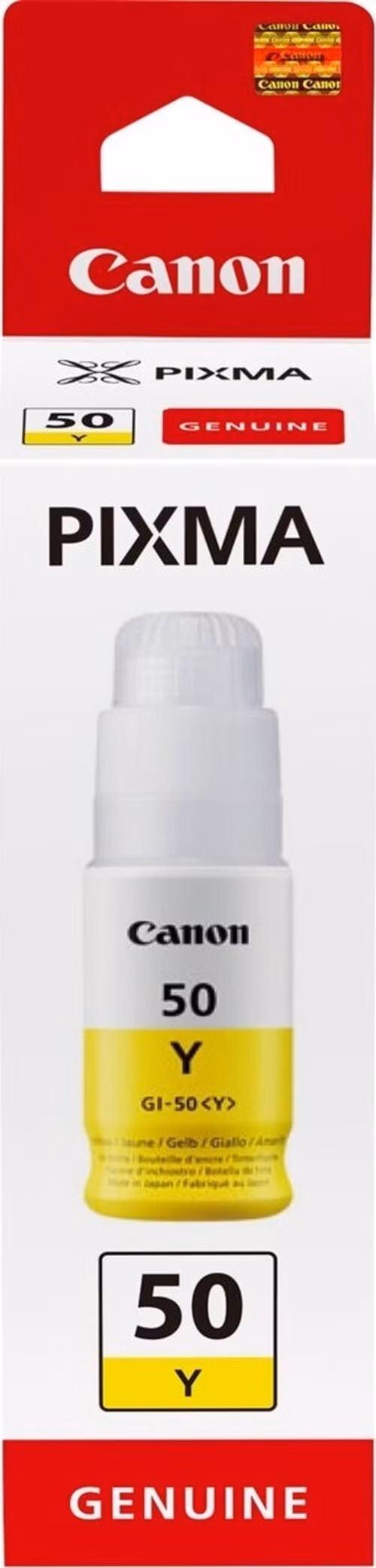 Canon inkoustová lahvička GI-50 Y žlutá