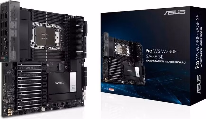 ASUS MB PRO WS W790E-SAGE SE, Intel W790, 8xDDR5, 1xVGA, EEB
