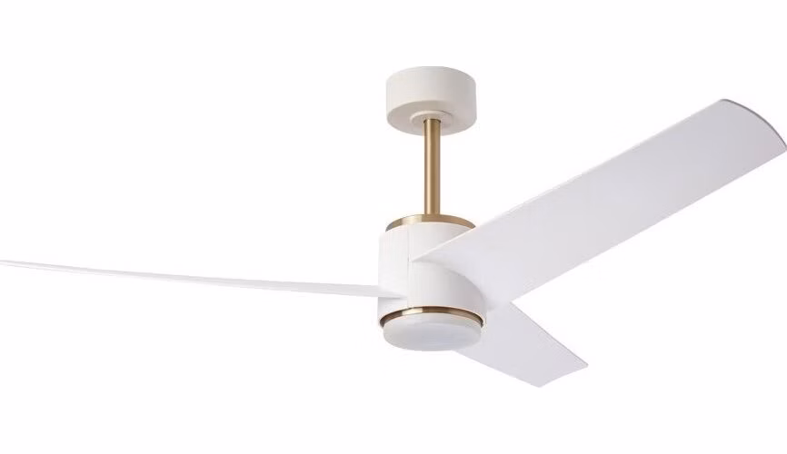 IMMAX NEO LITE BEAUTY SMART LED stropní svítidlo s ventilátorem 18W, Wi-Fi, TUYA, růžové zlato-bílé