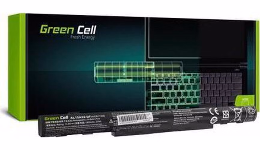 Green Cell Battery AL15A32 for Acer Aspire E5-573 E5-573G E5-573TG E5-722 E5-722G V3-574 V3-574G TravelMate P277
